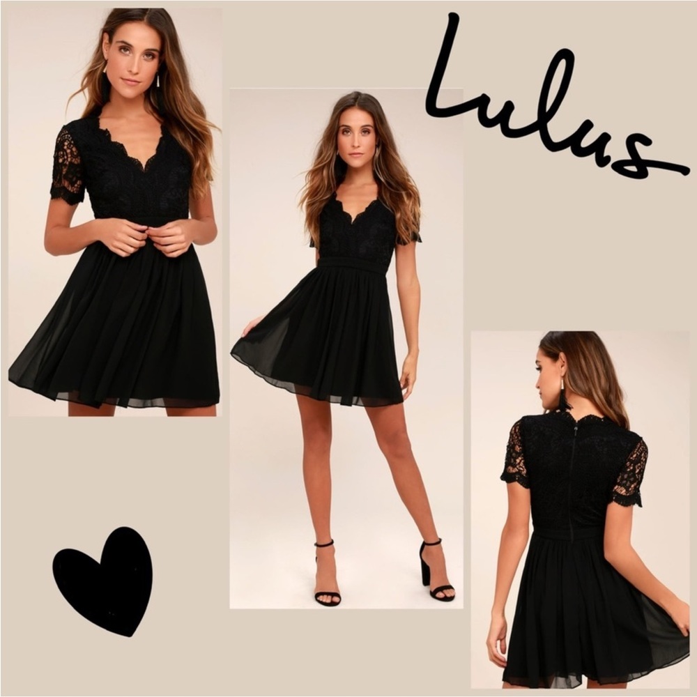 LuLus Angels in Disguise Skater Dress